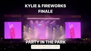 Kylie Minogue closes Radio 2 Party in the Park with Fireworks display