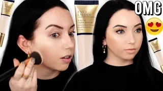 NEW ESTÉE LAUDER Futurist Hydrating Rescue Moisturizing Foundation | 10 HR Wear Test Review