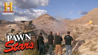 Pawn Stars: EXPLOSIVE DEAL FOR RARE WWII TANK (Season 17) | History