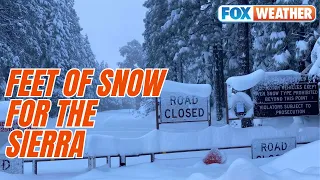 Atmospheric River: Mountain Communities In Sierra Nevada Could Be Cut Off Due To Feet Of Snow