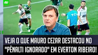 "OLHA QUE COISA CURIOSA! Os jogadores do Flamengo..." Mauro Cezar DESTACA cena em PÊNALTI IGNORADO!