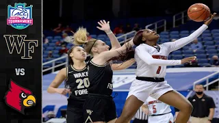 Wake Forest vs. Louisville ACC Women's Basketball Tournament Highlights (2020)