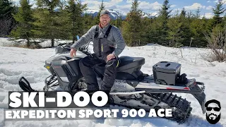 Ski-Doo Expedition Sport 900 ACE GEN 4 : off-trail in the fresh powder | Pierre’s Adventures