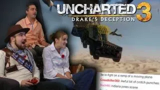 Uncharted 3 Plane Crash!