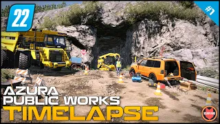 🚧 Starting With Only €50.000 - Opening Old Coal Mineshaft ⭐ FS22 Azura Public Works Timelapse