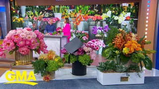 Learn to make DIY flower arrangements