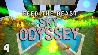 FTB Sky Odyssey Ep. 4 Easy Botania Mana Automation