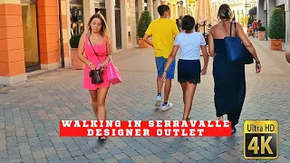 Италия. Прогулка в Serravalle Designer Outlet. Аутлет для шопинга в Италии.Распродажи, скидки до 70%