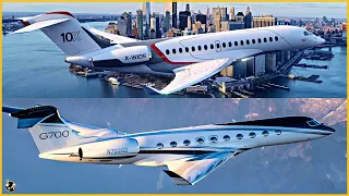 Dassault Falcon 10X VS Gulfstream G700 | FULL COMPARISON