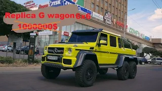 We built the best G500 6x6 and have done a full test drive ! Project completed.