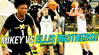 8TH & 9TH Grade Brothers SCORE 60 VS Mikey! ELLIS BROTHERS Light Up VS Vertical Academy!
