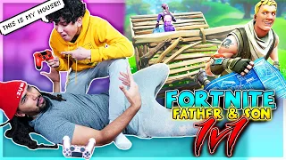 FATHER & SON 1V1: FORTNITE EDITION!! *ZAY'S REVENGE??*