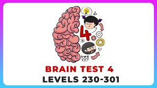 Brain Test 4 All Levels 230 -301 Gameplay Walkthrough