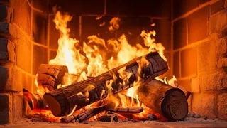 Christmas Fireplace Music Ambience 🔥🎄  Instrumental Christmas Music 🎅 Relaxing Christmas Music