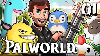 RÖHÖGŐS SURVIVAL 🐼 | Palworld #1 (PC)