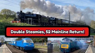 Double Steam Lickey | 52 Mainline Return | HST | Action Packed Day | 14/4/2024