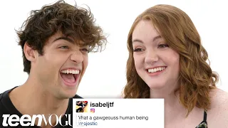 Noah Centineo & Shannon Purser Compete in a Compliment Battle | Teen Vogue