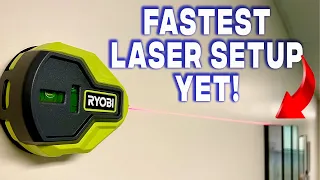 Testing the New RYOBI 20' AirGrip Laser Level- Watch before buying!