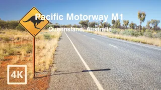 Scenic Drive | Driving Back & Forth on Australia's Highway Motorway M1 between Brisbane & Gold Coast