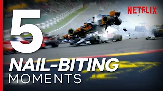 Top 5 Most Nail-Biting Moments from Formula 1: Drive to Survive | Netflix