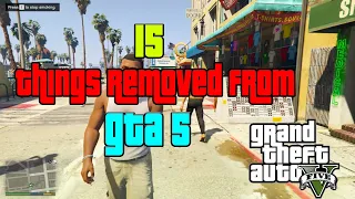 15 Things REMOVED from GTA 5! BETA Version Full HD .#gta5 #technogamer #dynamogaming