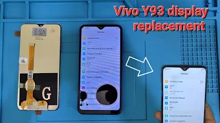 Vivo Y93 display replacement,,Vivo Y93 Lcd change.