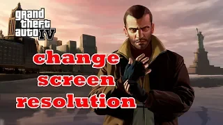 GTA 4 How To Fix Screen Resolution (VIDEO MODE)