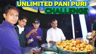 Unlimited Golgappa Eating Challenge | ठेला Pani Puri Eating Competition | Unlimited Food Challenge