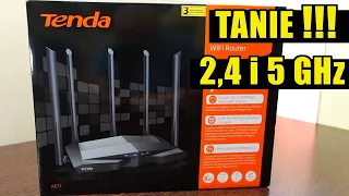 Tenda AC11 - Dwuzakresowy Gigabitowy Router WiFi  2.4 GHz & 5 GHz z 5 Antenami