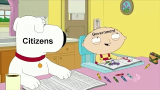 Family Guy explains why voting for government doesn't work