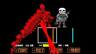 Undertale Ink Sans V0.4.5 Full Fight Phase 1 - Phase 3