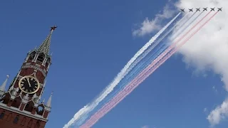 Russia holds military rehearsal ahead of Victory Day Parade