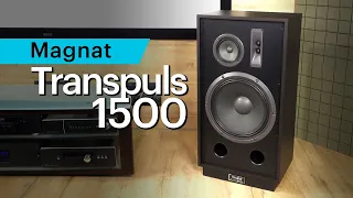 Magnat Transpuls 1500 — огромные, но доступные напольники в ретро-стиле