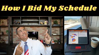 Airline Pilot Life 2021 | Bidding My Airline Schedule