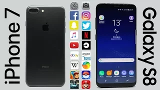 Samsung S8 vs iPhone 7 Plus