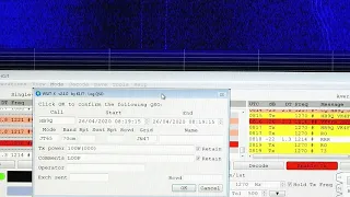 HB9Q on 70cm EME with QRP VK4FB