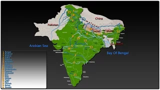 Top Rivers In India । भारत की २० प्रमुख नदियाँ