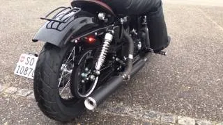Harley Davidson Forty Eight 2014 with Miller Exhaust