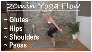 20 Min Yoga Flow to Stretch, Strengthen & Unwind