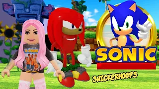 Snickerhoops plays SONIC GAMES in Roblox | Roblox Games to Play | Sparklies Gaming