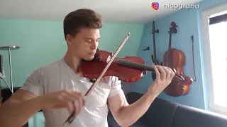 Violin beginner (3 months) plays Canon in D