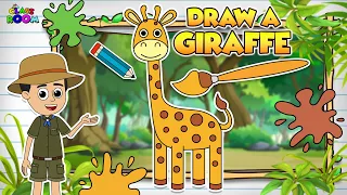 HOW TO DRAW A GIRAFFE | DIY - GIRAFFE | Draw with Puntoon - Puntoon Classroom