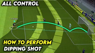 How To Perform Dipping Shots Tutorial | eFootball 2023 Mobile  (Classic, Touch & Flick Control)