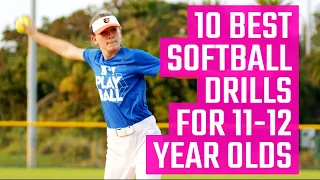 10 Best Softball Drills for 11-12 Year Olds | Fun Youth Softball Drills from the MOJO App