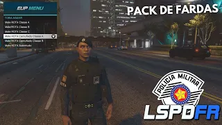 COMO INSTALAR O MAIOR PACK DE FARDAS DO GTA 5 PARA LSPDFR! Fardas PMESP & PCESP EUP Pack 4.0