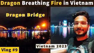 Da Nang Dragon Bridge Fire & Water Show 🔥 Things to do in Da Nang 🐲 Vietnam Travel Guide 2023 🇻🇳