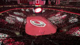 CAROLINA HURRICANES 2023 EASTERN CONFERENCE FINALS, GAME 1 ENTRANCE