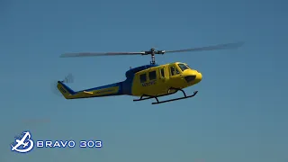 Bell UH1 Huey Jet Turbine RC Helicopter - Woodspring Wings Model Air Show 2022
