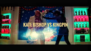 Kate Bishop vs Kingpin