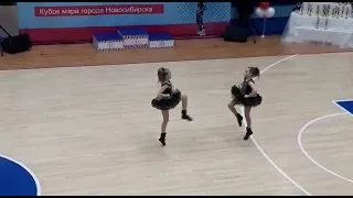 Акробатический рок-н-ролл дебют в D-дуэт девушки 🥈 место Новосибирск 19.02.2022